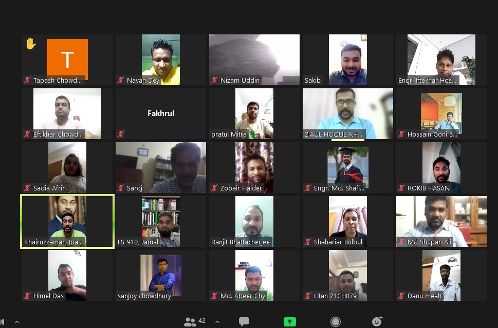 Virtual Knowledge Sharing Session on '7 Senses of Self Development'