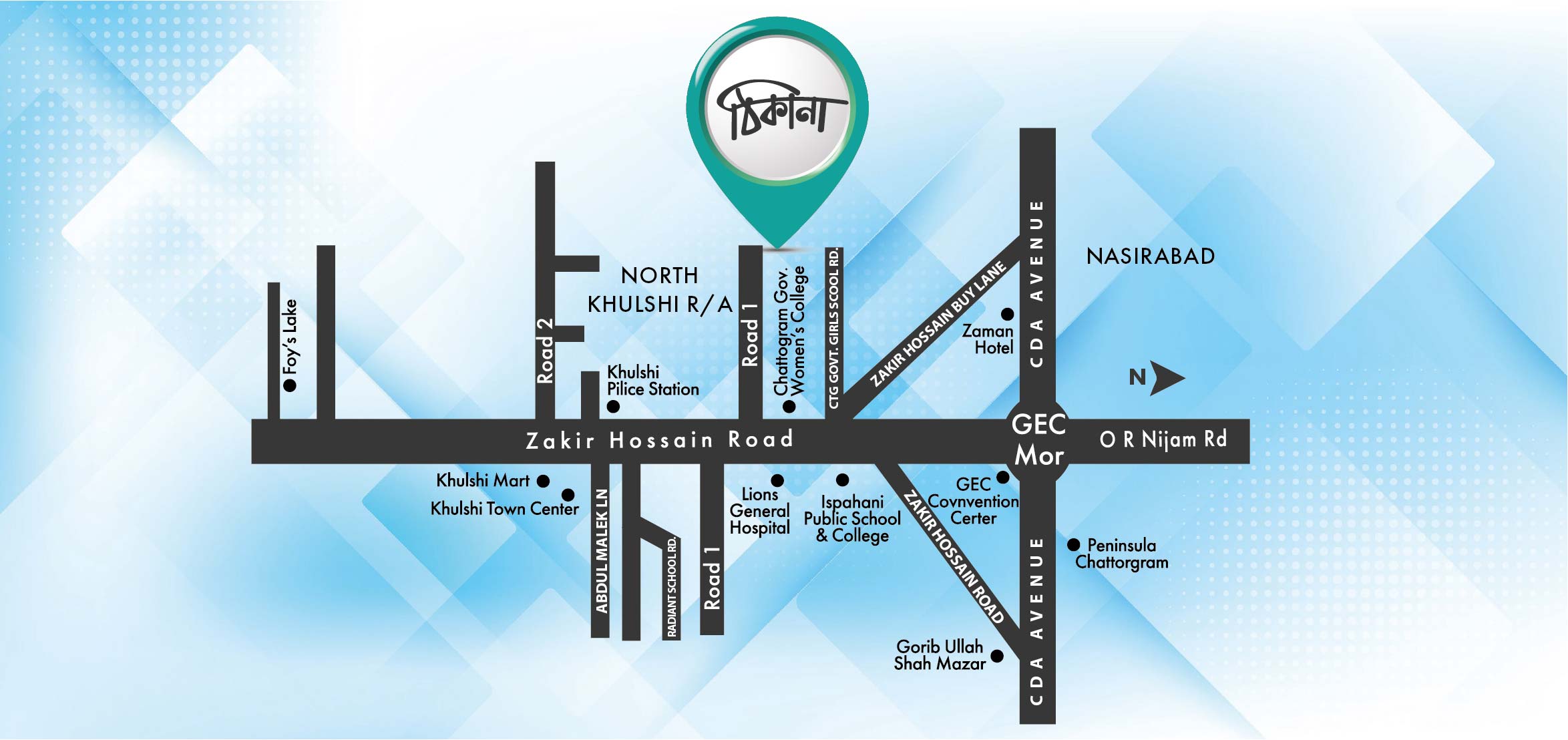 Thikana location-map